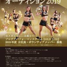 プロチアダンスチーム「GOLD LUSH」正社員オーディションのサムネイル画像１