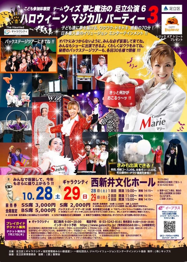 Team WiZ(ウィズ) イリュージョン・エンターテインメントショー 2023年 劇場公演出演者 追加募集！！のサムネイル画像１