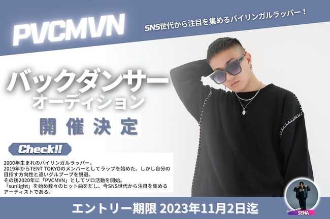 PVCMVNバックダンサーオーディションのサムネイル画像１