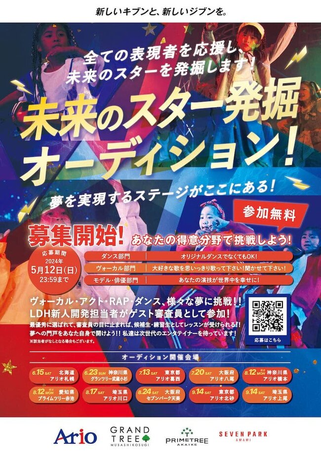 未来のスター発掘オーディション!のサムネイル画像１