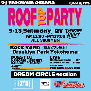 ROOFTOP PARTY by TREASURE HUNT by KADOKAWA DREAMS at YOKOHAMA VIVREのサムネイル画像１