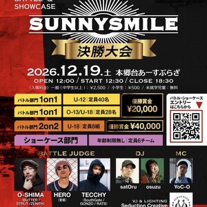 SUNNYSMILE 2026 決勝大会 ~ BATTLE & SHOWCASE ~のサムネイル画像１