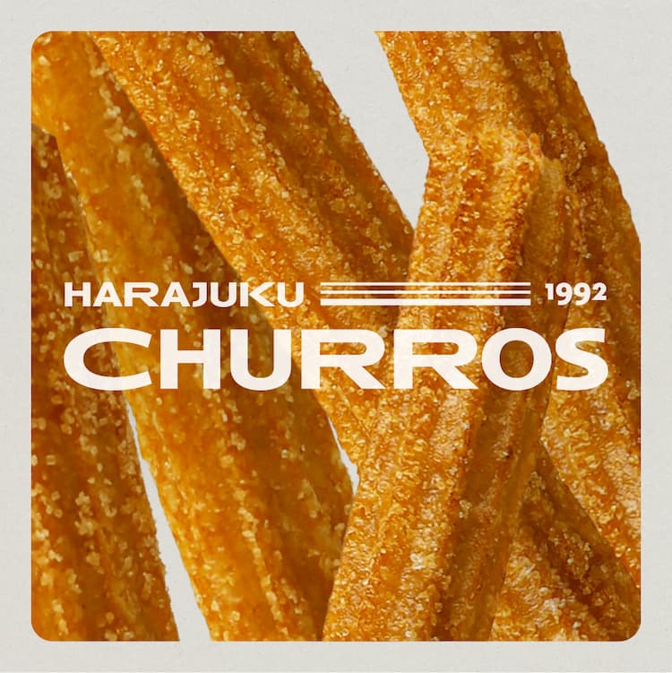 原宿チュロスオープン！原宿の新たな魅力、サクサク＆モチモチの食感を堪能しようイメージ