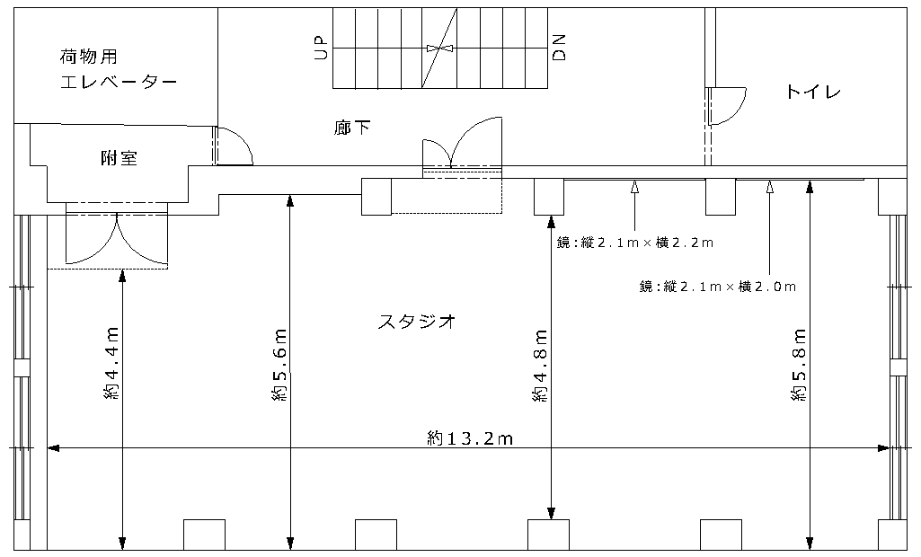 時々海風が吹くスタジオ画像3